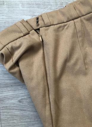 Брюки брючки штани штаны бежевые песочные бежеві классичні базові классические офисные8 фото