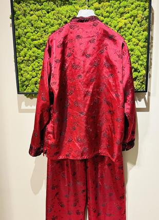 Шелковая пижама кимоно6 фото