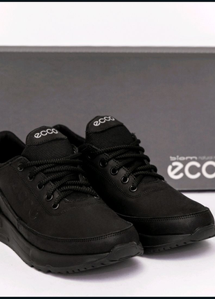 Чоловічі шкіряні кросівки ecco 2