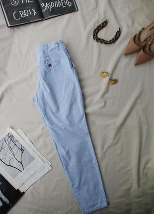 Брендові брюки штани в смужку від h&m5 фото
