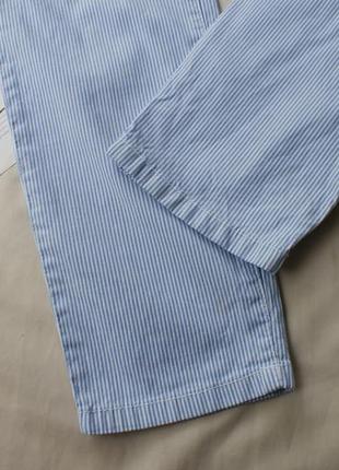 Брендові брюки штани в смужку від h&m6 фото