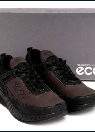 Чоловічі шкіряні кросівки ecco 4