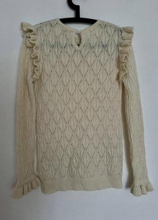 Claudia schiffer sezane maje sandro кофта светр 4