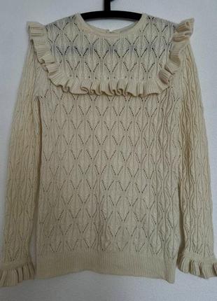 Claudia schiffer sezane maje sandro кофта светр 3