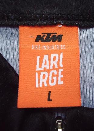 Велофутболка ktm fl gear italy cycling jersey orange оригінал (l)4 фото