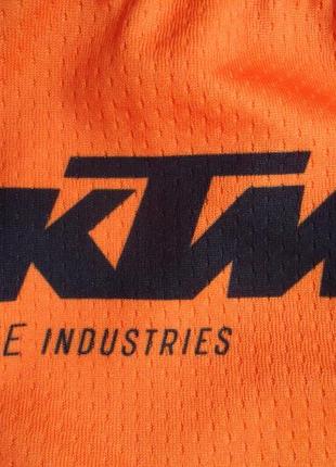 Велофутболка  ktm fl gear italy cycling jersey orange оригинал (l)5 фото