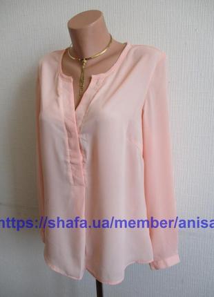 Нежная персиковая блузка tcm tchibo3 фото
