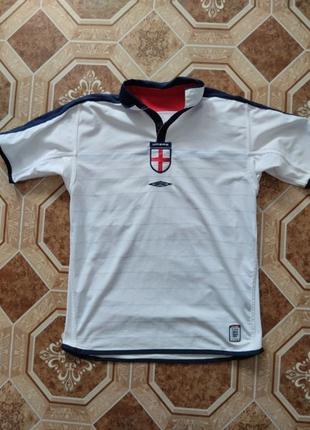 Винтжная двусторонняя футболка сборной англии