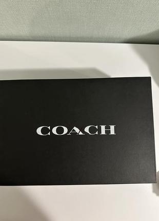 Лоферы coach оригинал 40.5 г.