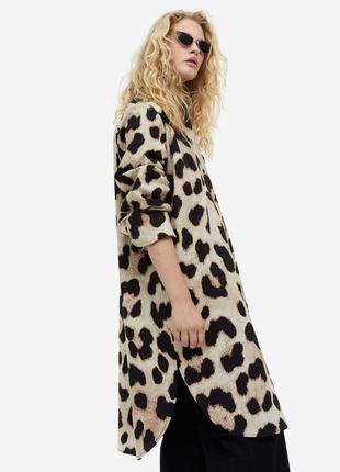 Сукня сорочка.леопардова сукня hm5 фото