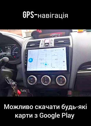 Магнітола android subaru forester, impreza + рамка! 2