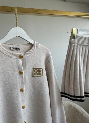 Костюм женский в стиле miu miu 🦋🦋🦋