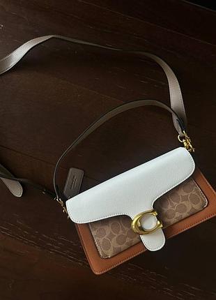 Новинка жіноча сумка coach шкіра