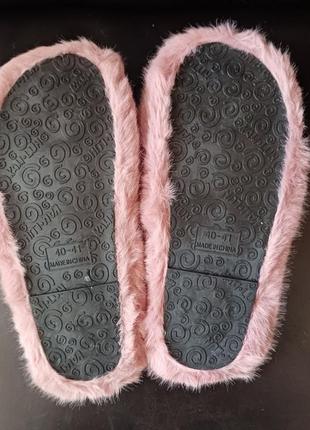 Домашние тапочки.пушистики.новые.