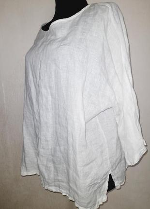 Льняная блуза 🤍🤍🤍2 фото
