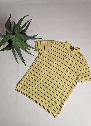 Футболка поло polo ralph lauren yellow