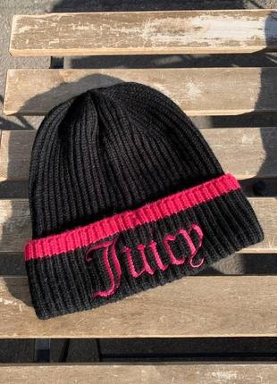 Шапка зимня вʼязана juicy couture