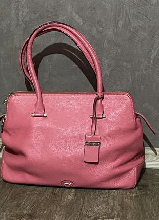 Стильна  велика шкіряна сумка від paul costelloe