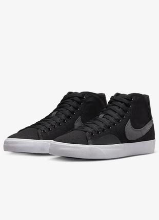 Nike sb blazer court mid premium skate shoes кеди1 фото