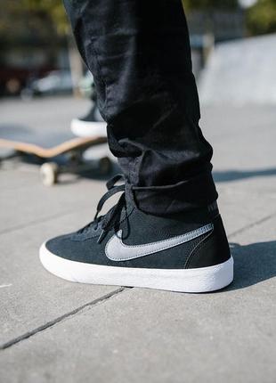 Nike sb blazer court mid premium skate shoes кеди6 фото
