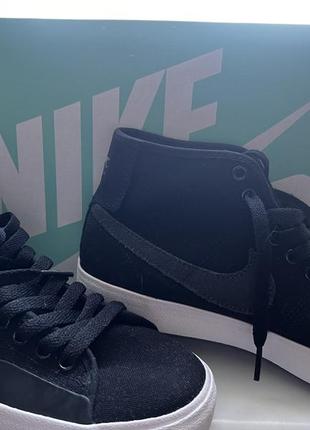 Nike sb blazer court mid premium skate shoes кеди8 фото