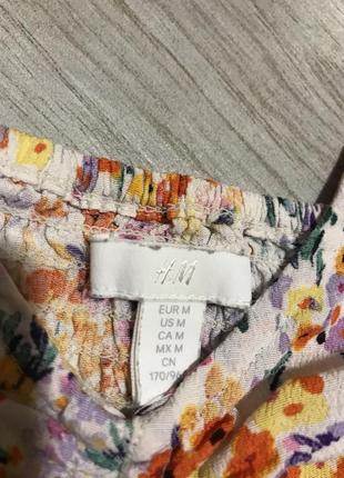 Цветочная блуза от h&amp;m5 фото