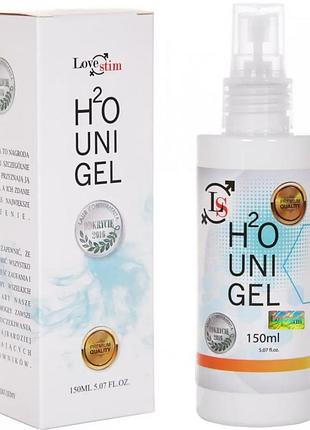 Універсальний гель-лубрикант love stim - h2o uni gel, 150 ml