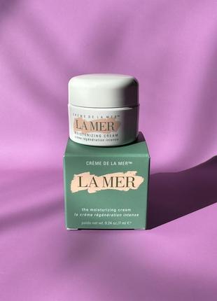 Розкішний зволожувальний крем la mer crème de la mer the moisturizing cream 7 мл