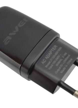 Мережевий адаптер awei c-821 5v 2a