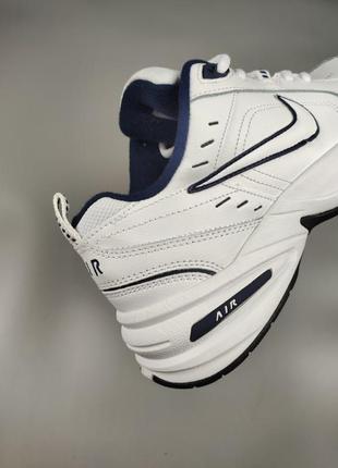 Кросівки nike air monarch iv white blue6 фото