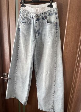 Трендовые джинсы baggy