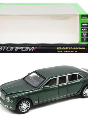 Инерционная машинка "автопром: bentley", зеленая