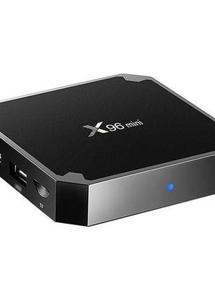 Tv приставка amlogic x96 mini s905w, 1gb ram, 8gb rom, чорна