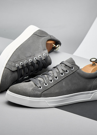 Чоловічі кеди сезон: весна-осінь колір сірий