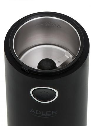 Кофемолка adler ad 4446bs 150 вт black/silver