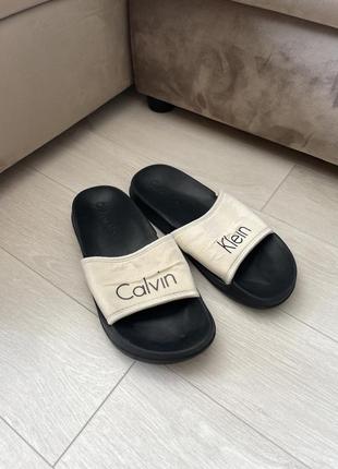 Шльопанці calvin klein1 фото