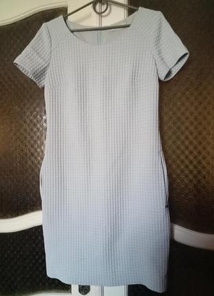 Платье голубое