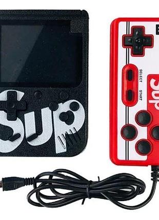Игровая консоль с джойстиком game sup 6927 400 игр черная