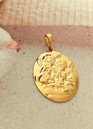 Позолоченный кулон, подвеска, позолота