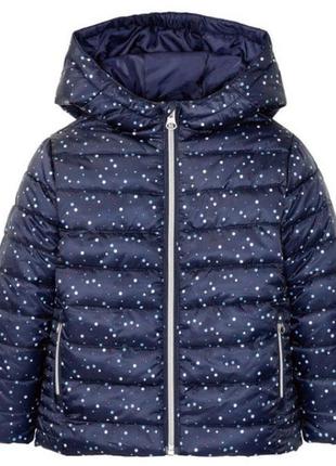 Дитяча демісезонна стьобана куртка для дівчинки 86 см lupilu