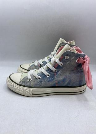 Детские кеды с бантиком converse chuck taylor bow back оригинал