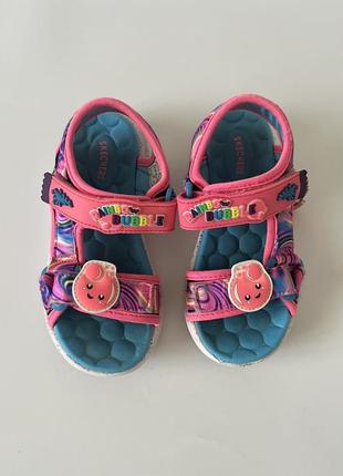 Легкі гнучкі босоніжки skechers скечерс 28