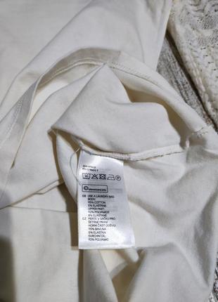 Сорочка лонгслів кофта ажурна ковта реглан блуза блузка гольфик5 фото