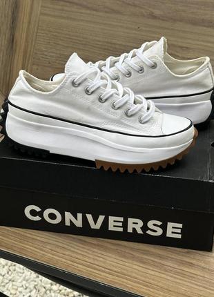 Женские кроссовки кеды converse run star hike