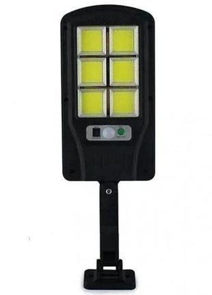 Фонарь уличный solar sensor ligh bk-818-6 cob на солнечной батарее 7727