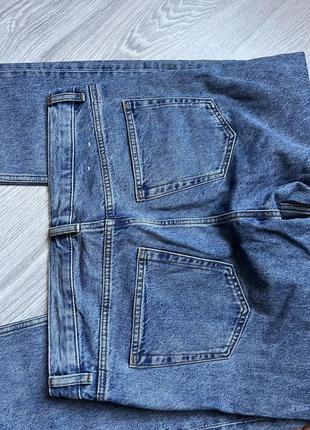 Мужские хлопковые прямые джинсы arket men regular straight jeans5 фото