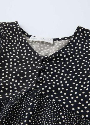 Сукня в горох zara4 фото