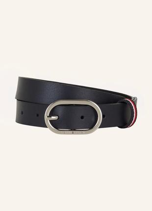 Кожаный женский ремень tommy hilfiger