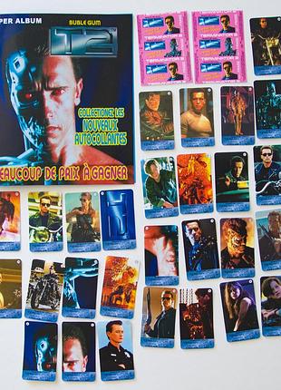 Коллекция наклеек terminator 2 t2