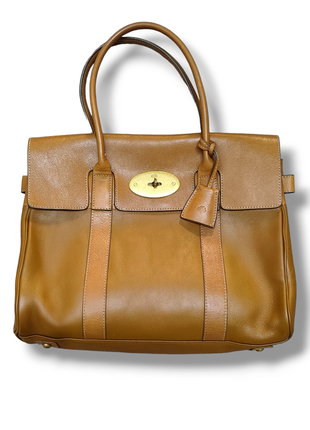 Сумка из кожи mulberry bayswater